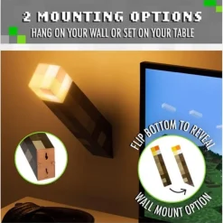 Minecraft Lámpara Antorcha