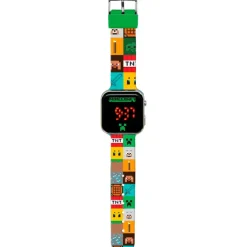 Minecraft Reloj LED