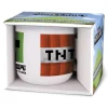 Minecraft Taza Cerámica Desayuno 400 ml