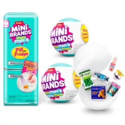 Mini Brands Fill the Fridge Serie 1 con 2 Cápsulas Varios Modelos
