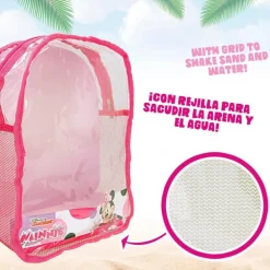 Minnie Mouse Mochila con Cubo de Playa y Accesorios