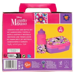 Minnie Set Sandwichera y Botella