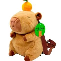 Mochila Peluche Capibara 3D 30 cm