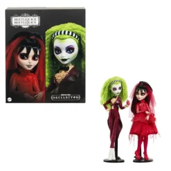 Monster High Beetlejuice Beetlejuice Pack de 2 Muñecas de Colección de Beetlejuice y Lydia