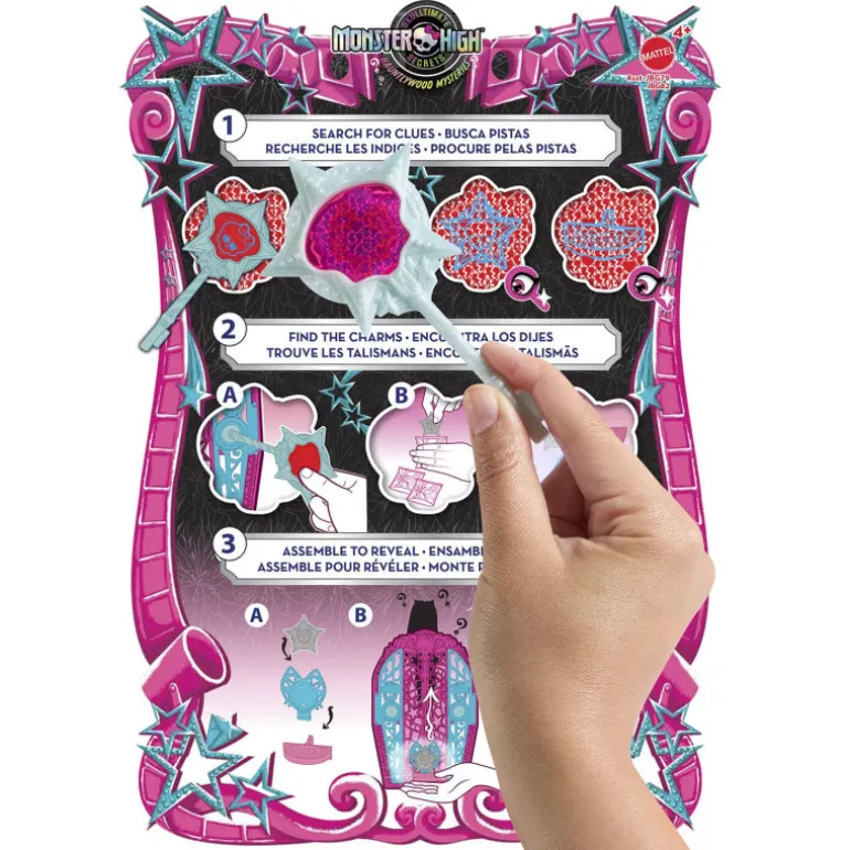 Monster High Conjunto de Juego de Catty Noir de Skulltimate Secrets Hauntlywood Mysteries