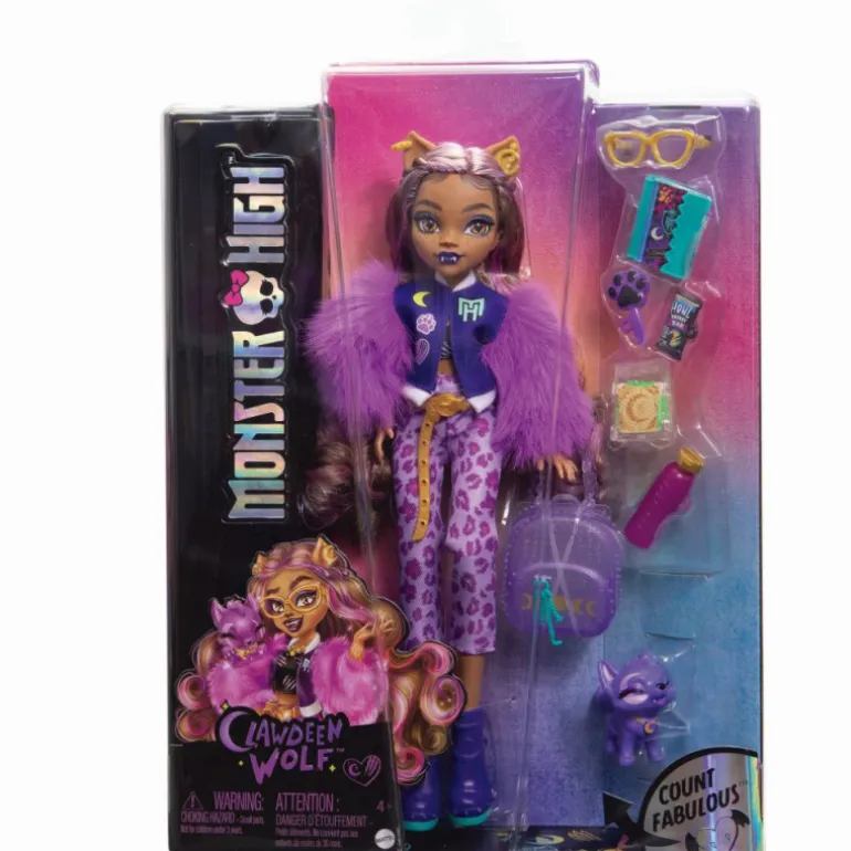 Monster High Muñeca Clawdeen Wolf