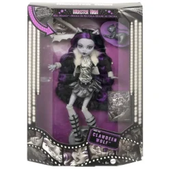 Monster High Muñeca Clawdeen Wolf en Blanco y Negro con Pósteres