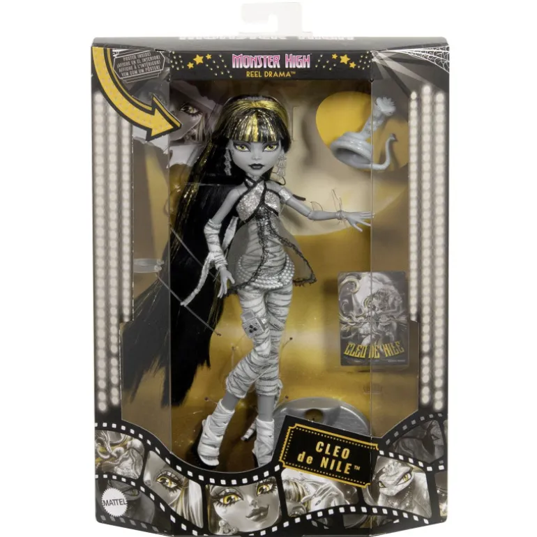 Monster High Muñeca Cleo de Nile Colección Drama