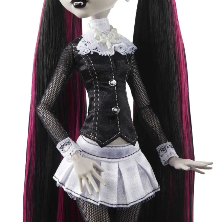 Monster High Muñeca Draculaura en Blanco y Negro con Pósteres
