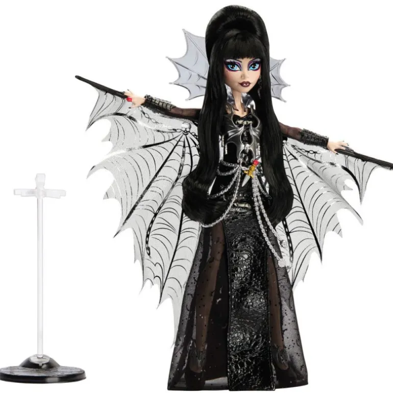 Monster High Skullector Muñeca de Colección Elvira Mistress of the Dark