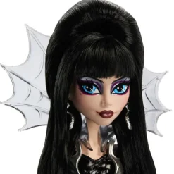 Monster High Skullector Muñeca de Colección Elvira Mistress of the Dark