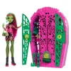 Monster High Skulltimate Secrets Jardín Misterioso Venus McFlytrap Conjunto de Muñeca y Accesorios