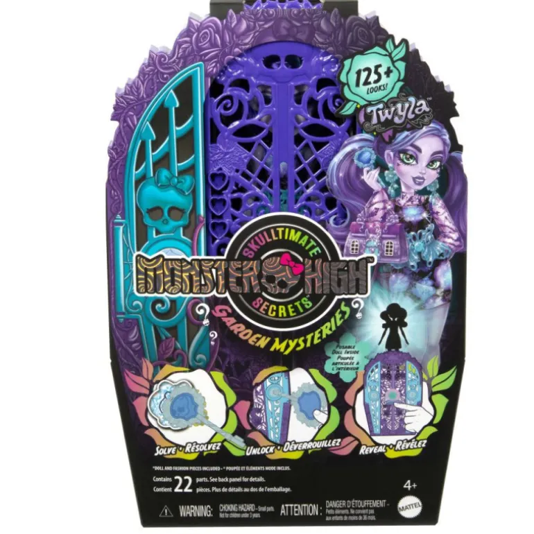 Monster High Skulltimate Secrets Jardín Misterioso Twyla Conjunto de Muñeca y Accesorios