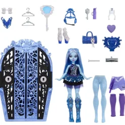 Monster High Skulltime Abbey Bominable Muñeca con Armario