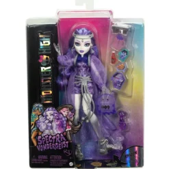 Monster High Spectra Vondergeist Muñeca con su Mascota Hurón Rhuen