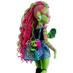 Monster High Venus McFlytrap Muñeca con su Mascota Chewlian
