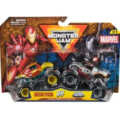 Monster Jam Marvel Pack de 2 Camiones Varios Modelos