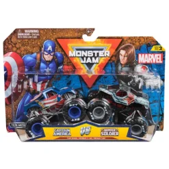 Monster Jam Marvel Pack de 2 Camiones Varios Modelos