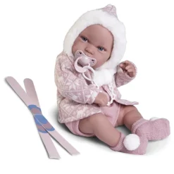 Muñecas Antonio Juan Recién Nacida Pipa Esquiadora