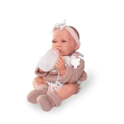 Muñecas Antonio Juan Recién Nacida Lúa Bolitas Babero Cuerpo con Relleno Especial