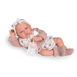 Muñecas Antonio Juan Recién Nacida Lúa Bolitas Babero Cuerpo con Relleno Especial