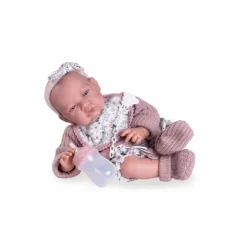 Muñecas Antonio Juan Recién Nacida Lúa Bolitas Babero Cuerpo con Relleno Especial