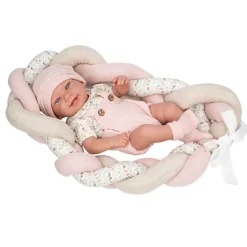 Muñecas Arias Elegance Zoe Rosa con Cojín 42 cm