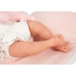 Muñecas Arias Reborn Ariel Rosa con Cojín 40 cm