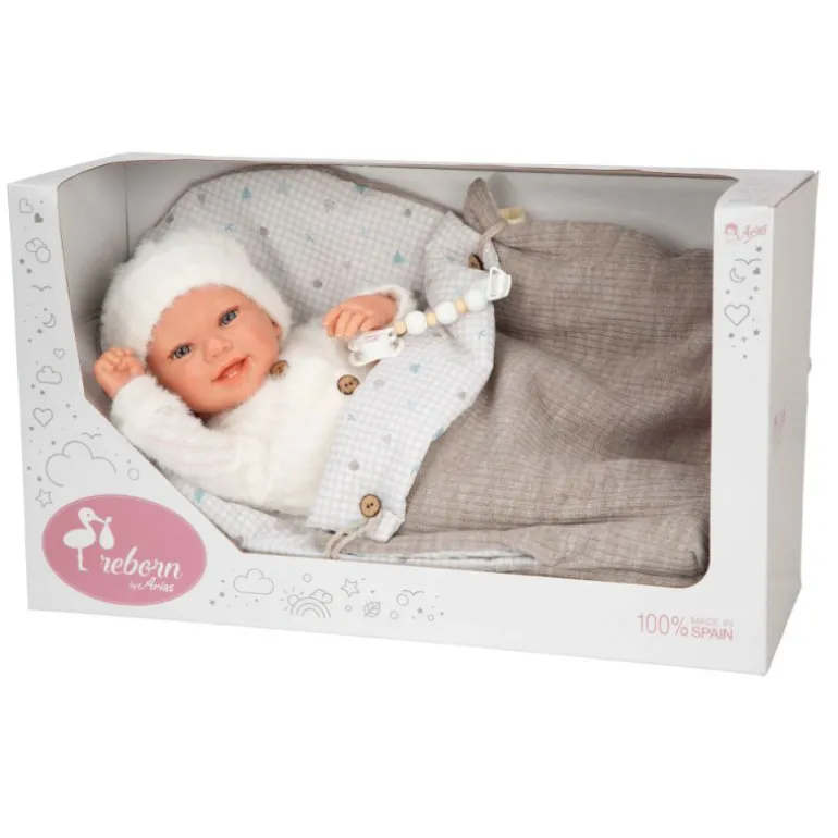 Muñecas Arias Reborn Henar con Nana 45 cm