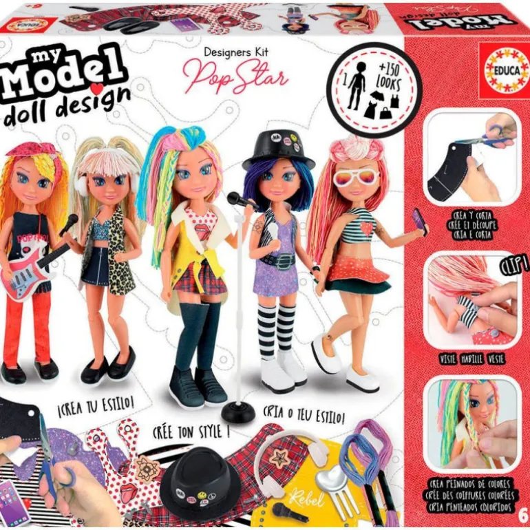 My Model Doll Design Pop Star