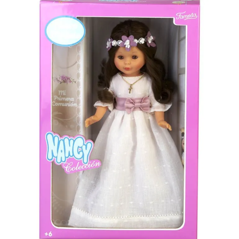 Nancy Colección Comunión Corona de Flores Morena
