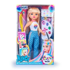 Nancy Colour Mix Muñeca con Accesorios