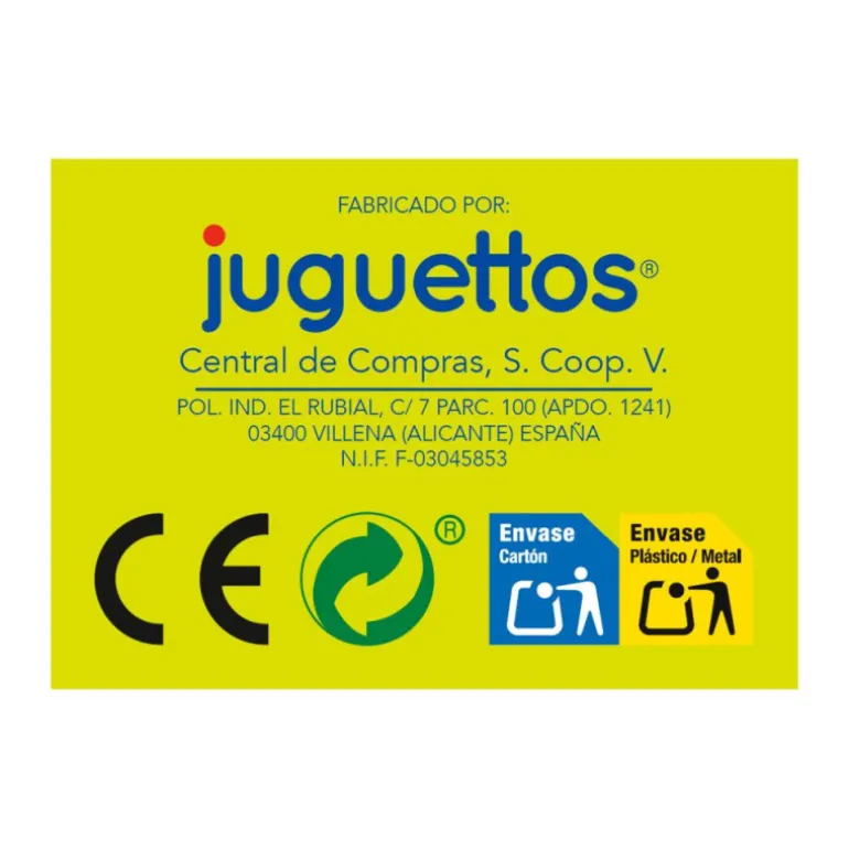 Nenittos 4 Animalitos Blanditos con Ruedas Varios Modelos