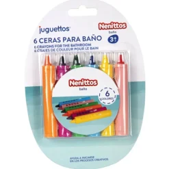 Nenittos 6 Ceras para el Baño