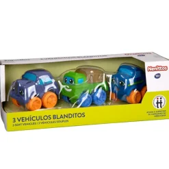 Nenittos 3 Vehículos Blanditos Varios Modelos