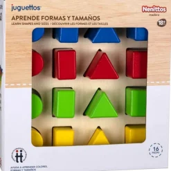 Nenittos Aprende Formas y Tamaños 16 Piezas