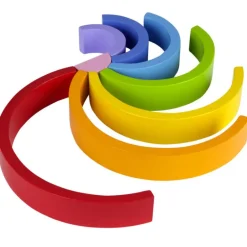 Nenittos Arcoíris de Madera 8 Piezas