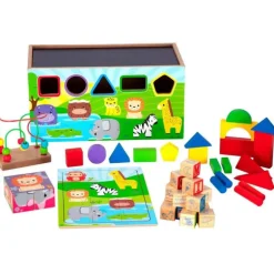 Nenittos Baúl de Madera con Actividades