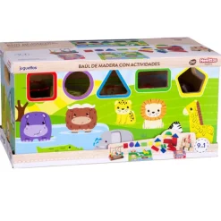 Nenittos Baúl de Madera con Actividades
