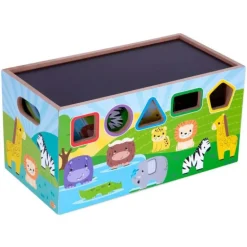 Nenittos Baúl de Madera con Actividades