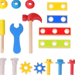 Nenittos Caja De Herramientas De Madera