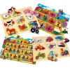 Nenittos Cajón 4 Puzzles de Madera