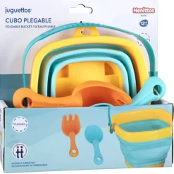 Nenittos Cubo de Arena Plegable