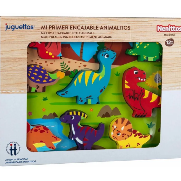 Nenittos Encajable Dinosaurios 8 Piezas