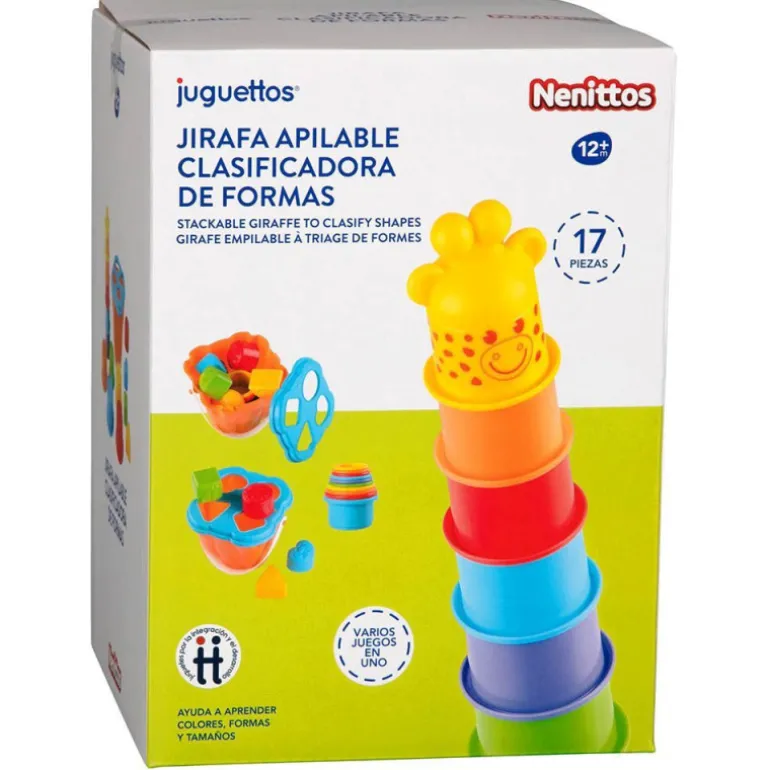 Nenittos Jirafa Apilable Clasificadora de Formas