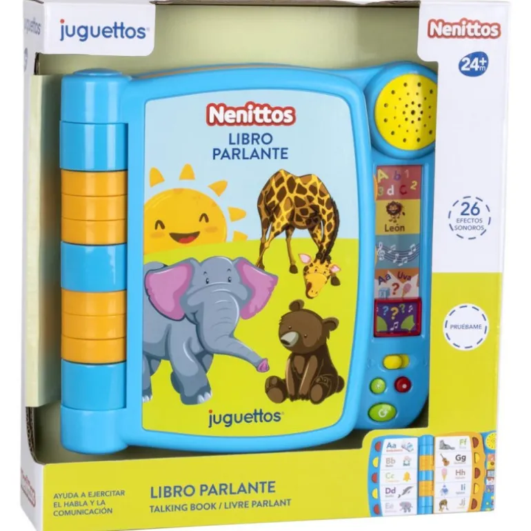 Nenittos Libro Parlante con Actividades