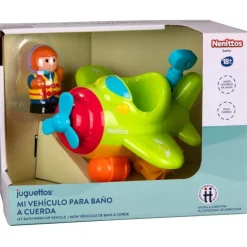 Nenittos Mi Avión para Baño a Cuerda