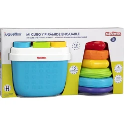 Nenittos Mi Cubo y Pirámide Encajable