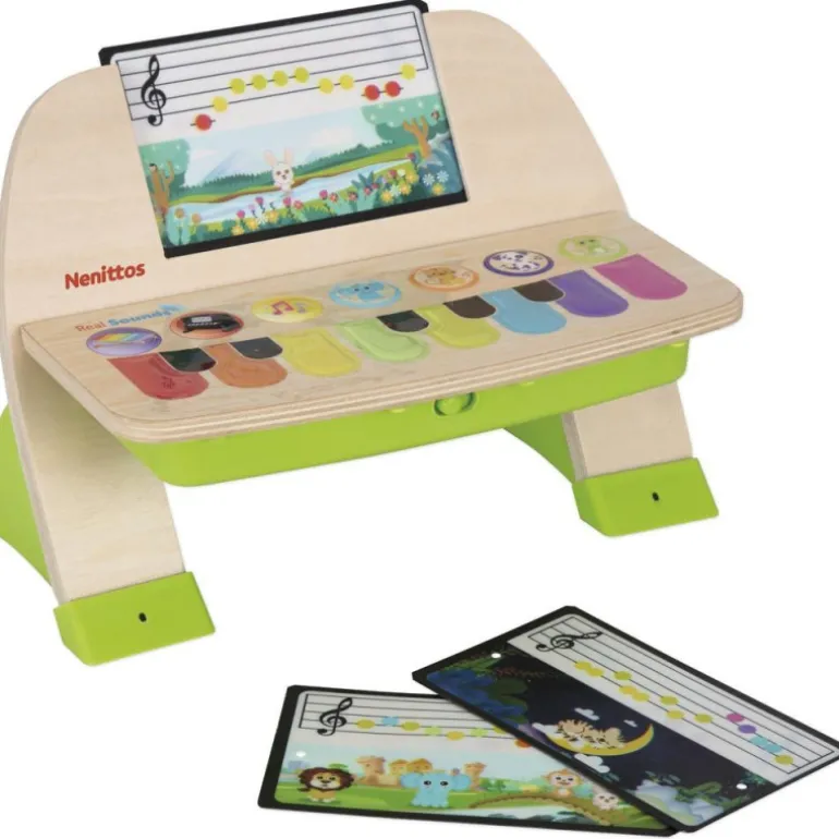 Nenittos Mi Piano Táctil de Madera