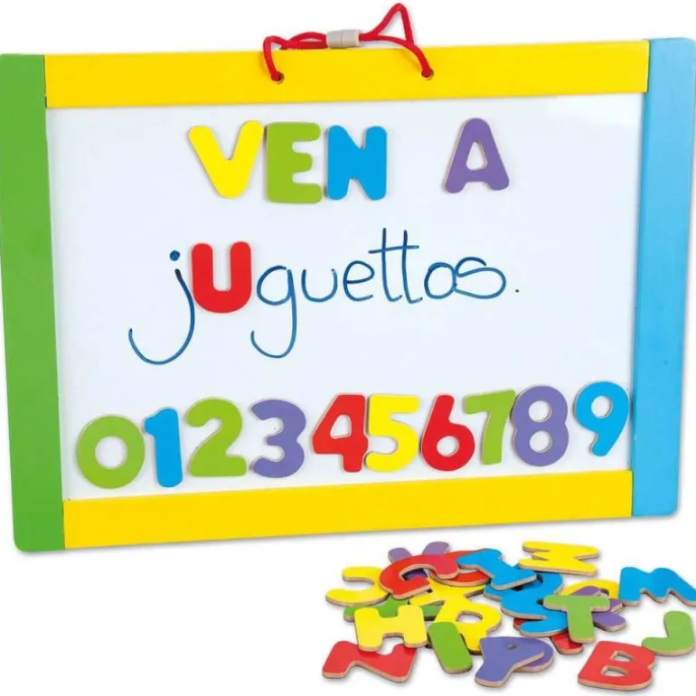 Nenittos Mi Pizarra Doble con Letras Magnéticas